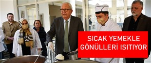 KDZ. EREĞLİ BELEDİYESİ, SICAK YEMEKLE GÖNÜLLERİ ISITIYOR