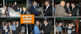 UYSAL, AK PARTİ AİLESİ VE YETİMLERİ AĞIRLADI