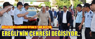MİLLETVEKİLLERİNDEN UYSAL'A TAM DESTEK: YANINDAYIZ..