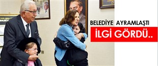 KDZ. EREĞLİ BELEDİYESİ’NDE BAYRAMLAŞ YOĞUN İLGİ GÖRDÜ