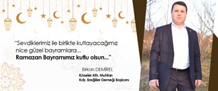 BİRKAN DEMİREL, RAMAZAN BAYRAMI'NI KUTLADI