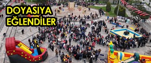 KDZ. EREĞLİ’DE ÇOCUKLAR DOYASIYA EĞLENDİ