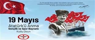 ERDEMİR, ATATÜRK'Ü ANMA GENÇLİK VE SPOR BAYRAMINI KUTLADI
