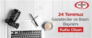 ERDEMİR, BASIN BAYRAMINI KUTLADI