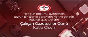 ERDEMİR, GAZETECİLER GÜNÜ'NÜ KUTLADI