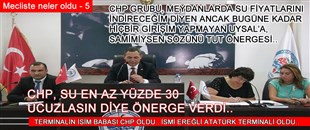 CHP, SUYUN YÜZDE 30 UCUZLAMASI İÇİN ÖNERGE VERDİ