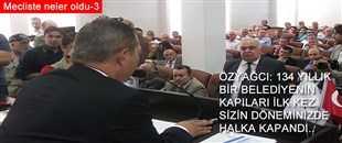 ÖZYAĞCI KONUŞTU, UYSAL DİNLEDİ..