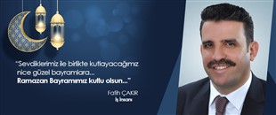 FATİH ÇAKIR, RAMAZAN BAYRAMI'NI KUTLADI
