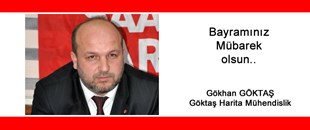 GÖKHAN GÖKTAŞ'IN KURBAN BAYRAMI MESAJI..