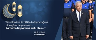 HALİT AYDIN, RAMAZAN BAYRAMI'NI KUTLADI