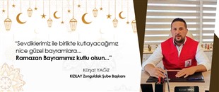 KÜRŞAT YAĞIZ, RAMAZAN BAYRAMI'NI KUTLADI