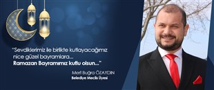 MERT BUĞRA ÖZAYDIN, RAMAZAN BAYRAMI'NI KUTLADI