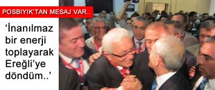 POSBIYIK, CHP'NİN KURULTAYINI DEĞERLENDİRDİ..