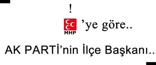 ŞOK İDDİA VE ŞOK SUÇLAMA: MHP'YE GÖRE AK PARTİ İLÇE BAŞKANI..