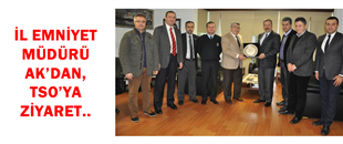 İL EMNİYET MÜDÜRÜNDEN TETİKER'E ZİYARET..