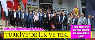 TÜRKİYE'DE İLK VE TEK..