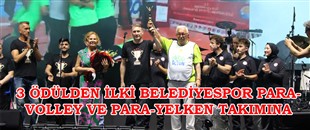 3 SBD ÖDÜLÜNDEN İLKİ KDZ EREĞLİ BELEDİYESPOR PARAVOLLEY VE PARA-YELKEN TAKIMINA VERİLDİ