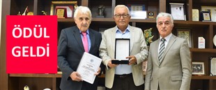 TARİHİ KENTLER BİRLİĞİ ÖDÜLÜ, KDZ. EREĞLİ BELEDİYESİ’NE GELDİ