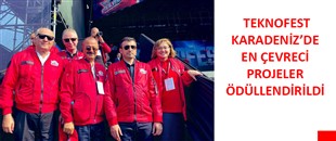 TEKNOFEST KARADENİZ’DE EN ÇEVRECİ PROJELER ÖDÜLLENDİRİLDİ