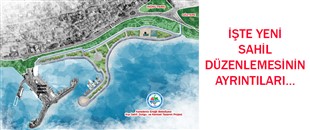 İŞTE YENİ SAHİL DÜZENLEMESİNİN AYRINTILARI…