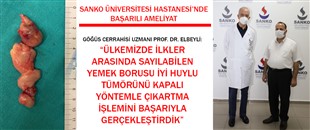 SANKO ÜNİVERSİTESİ HASTANESİ’NDE BAŞARILI AMELİYAT GERÇEKLEŞTİRİLDİ