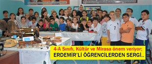 ERDEMİR’Lİ ÖĞRENCİLERDEN SERGİ..