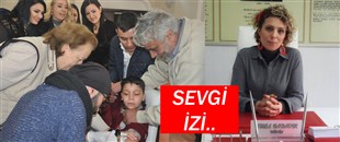 SEVGİ İZİ YAPTILAR..