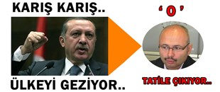 ERDOĞAN KARIŞ KARIŞ ÜLKEYİ GEZİYOR, CANDAN TATİLE ÇIKIYOR!