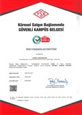 SANKO ÜNİVERSİTESİ'NE “GÜVENLİ KAMPÜS BELGESİ”