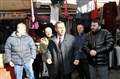 BAŞKAN UYSAL, ÇARŞI-PAZAR ZİYARETLERDE..