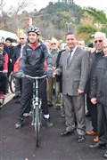GÖRME ENGELLİLER BİSİKLET SÜRDÜ..