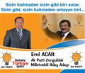 AK PARTİ ENGELLİ KONTENJANINDAN ADAYLIĞINI AÇIKLADI..