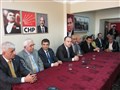 AKIN EREĞLİ CHP'YE GELDİ; POSBIYIK'A 'SEN GÖNÜLLERİN BAŞKANISIN' DEDİ..
