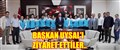 BAYAN TAKIMI BAŞKAN UYSAL’I ZİYARET ETTİ