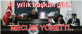 Salih Kumaş, 40 yıllık başkan gibi Meclisi yönetti..