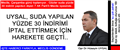 MECLİC TOPLANIYOR: UYSAL SUYA YAPILAN YÜZDE 30 İNDİRİMİ İPTAL ETTİRMEK İÇİN HAREKETE GEÇTİ..