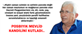 POSBIYIK MEVLİD KANDİLİNİ KUTLADI..