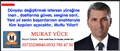 MURAT YÜCE'NİN YENİ YIL MESAJI..