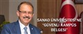 SANKO ÜNİVERSİTESİ'NE “GÜVENLİ KAMPÜS BELGESİ”