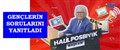 BAŞKAN POSBIYIK, GENÇLERİN SORULARINI YANITLADI