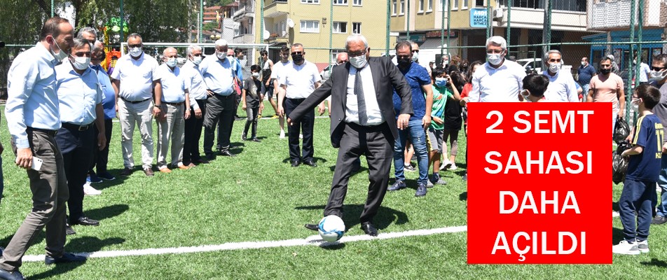 KDZ. EREĞLİ’DE 2 SEMT SAHASI DAHA AÇILDI